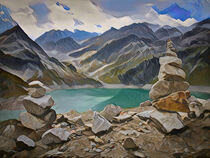 Project "PhotoArt" - Glacier Lake von Michael Mayr