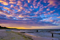 Usedom :Abend am Strand by Rolf Müller