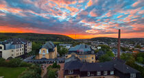 Wuppertal im Morgenrot von claudia Otte