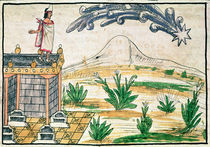 Montezuma II  von Diego Duran