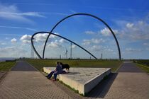 Pause am Observatorium von Edgar Schermaul