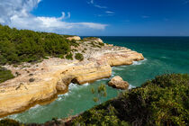 Küstenlandschaft an der Algarve von Dirk Rüter