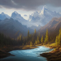 AI Landscape Study von Michael Mayr