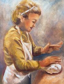 Brot backen 3 by Angela Schaal