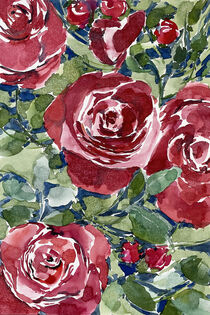 Rote Rosen by Sonja Jannichsen