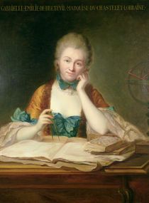 Madame de Chatelet-Lomont  von Maurice Quentin de la Tour