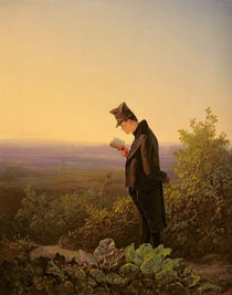 Reading the Breviary von Karl Spitzweg