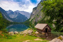 Fischerhütte am Obersee, Königssee, Berchtesgaden by Dominik Wigger