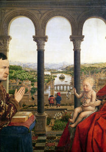 The Rolin Madonna  von Jan van Eyck