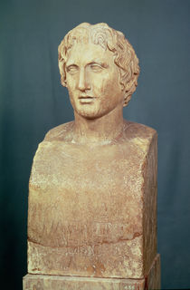 Portrait bust of Alexander the Great  von Lysippos