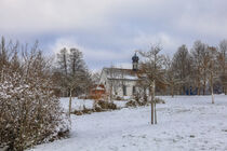 Kapelle am Dauenberg im Schnee bei Eigeltingen-Homberg im Hegau - Landkreis Konstanz by Christine Horn