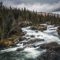 Flusslandschaft in Schweden by moqui