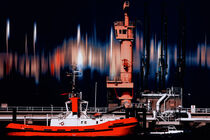 Harbour scene_10_varitone_night von Manfred Rautenberg
