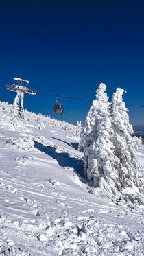 Cableway to Snezka summit in Krkonose