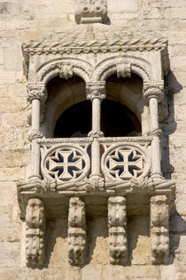 A balcony on the Tower of Belem von Francisco de Arruda