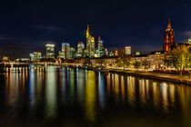 Frankfurt bei Nacht by Dirk Rüter