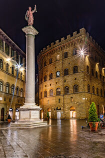 Piazza Santa Trinita in Florenz von Dirk Rüter