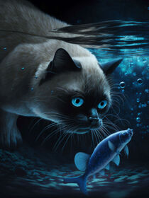 cat hunter by Vonda Vanissa