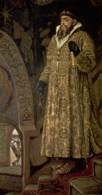 Tsar Ivan IV Vasilyevich 'the Terrible'  von Victor Mikhailovich Vasnetsov