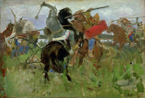 Battle between the Scythians and the Slavonians by Victor Mikhailovich Vasnetsov