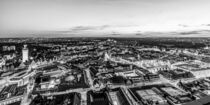 Zentrum von Leipzig in der Abenddämmerung  von dieterich-fotografie