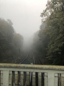 Nebel bei der S-Bahn von germartgallery
