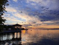 Sonnenuntergang Bodensee von Ivonne Kretschmar