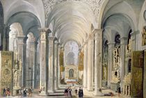 Interior of a Church  von Francois de Nome