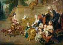 The Franqueville Family by Francois de Troy