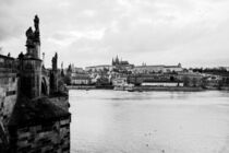 Prague Castle from Charles Bridge von Víctor Bautista