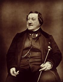 Gioacchino Rossini  by Etienne Carjat