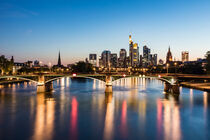 Skyline und Bankenviertel in Frankfurt am Main by dieterich-fotografie