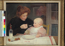 Weaning  by Jules Ernest Renoux