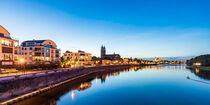 Magdeburg mit dem Magdeburger Dom am Abend von dieterich-fotografie