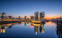 Düsseldorf - Skyline von alfotokunst