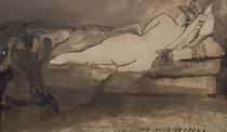 Sleeping Nude  by Victor Hugo