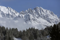 Snow covered Mountains by Werner Roelandt