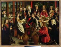 The Marriage Feast at Cana von Gerard David