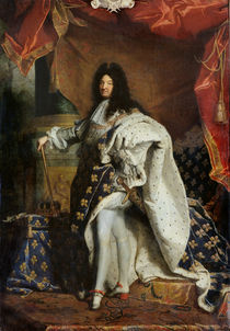 Louis XIV  by Hyacinthe Rigaud