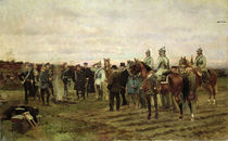 The Hostages: Souvenir of the 1870-71 Campaign by Jean-Baptiste Edouard Detaille