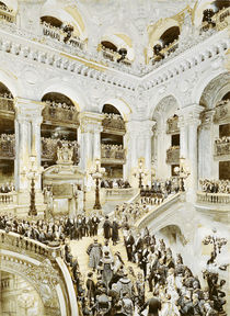 Inauguration of the Paris Opera House von Jean-Baptiste Edouard Detaille