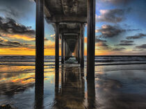 California, San Diego, La Jolla. Pier at Scripps Institution of Oceanography. Terry Eggers / Danita Delimont von Danita Delimont