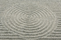 Japan, Kyoto, Tofukuji Temple. Pattern in Sand. Rob Tilley / Danita Delimont by Danita Delimont