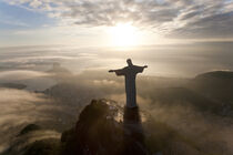 Art Deco statue of Jesus, known as Cristo Redentor, on Corcovado mountain in Rio de Janeiro, Brazil. Peter Adams / Danita Delimont by Danita Delimont