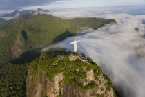 Art Deco statue of Jesus, Cristo Redentor, on Corcovado mountain in Rio de Janeiro. Peter Adams / Danita Delimont by Danita Delimont