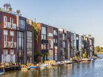 Wohnhäuser auf der Borneo Insel in Amsterdam by dieterich-fotografie