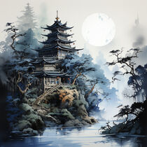 Asian Landscape Art - Asiatische Landschaftskunst by Erika Kaisersot