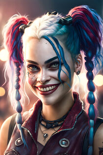 Crazy Harley Quinn von mutschekiebchen