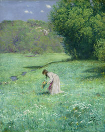 Woodland Meadow by Hans Thoma