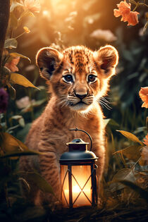 Cute Lion Cub by mutschekiebchen